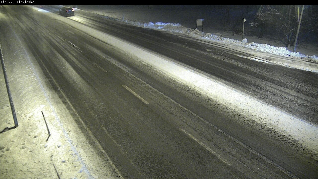 Weather Camera Image Väg 27 Alavieska, Ylivieska, Pohjois-Pohjanmaa
