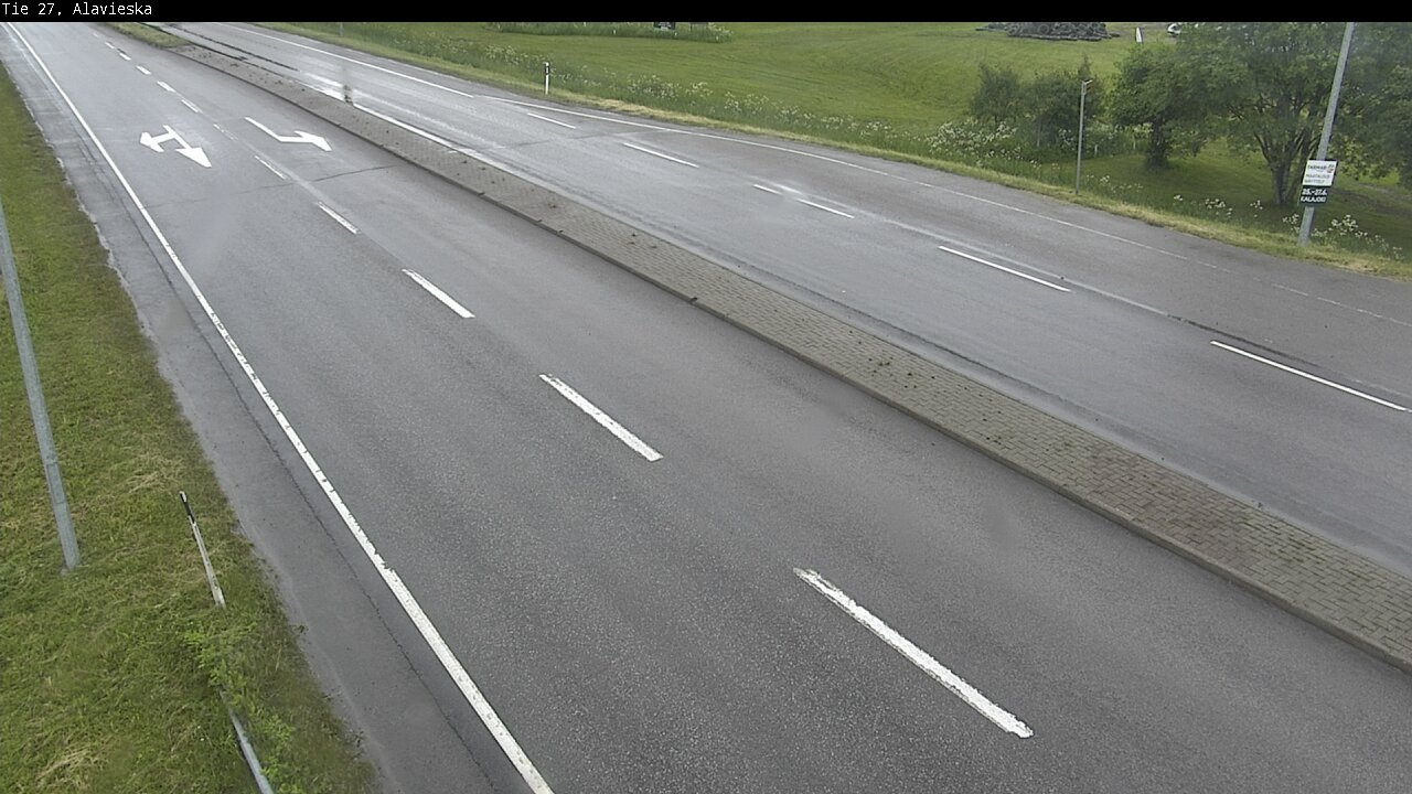 Weather Camera Image Väg 27 Alavieska, Ylivieska, Pohjois-Pohjanmaa