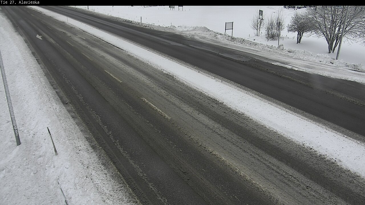 Weather Camera Image Väg 27 Alavieska, Ylivieska, Pohjois-Pohjanmaa