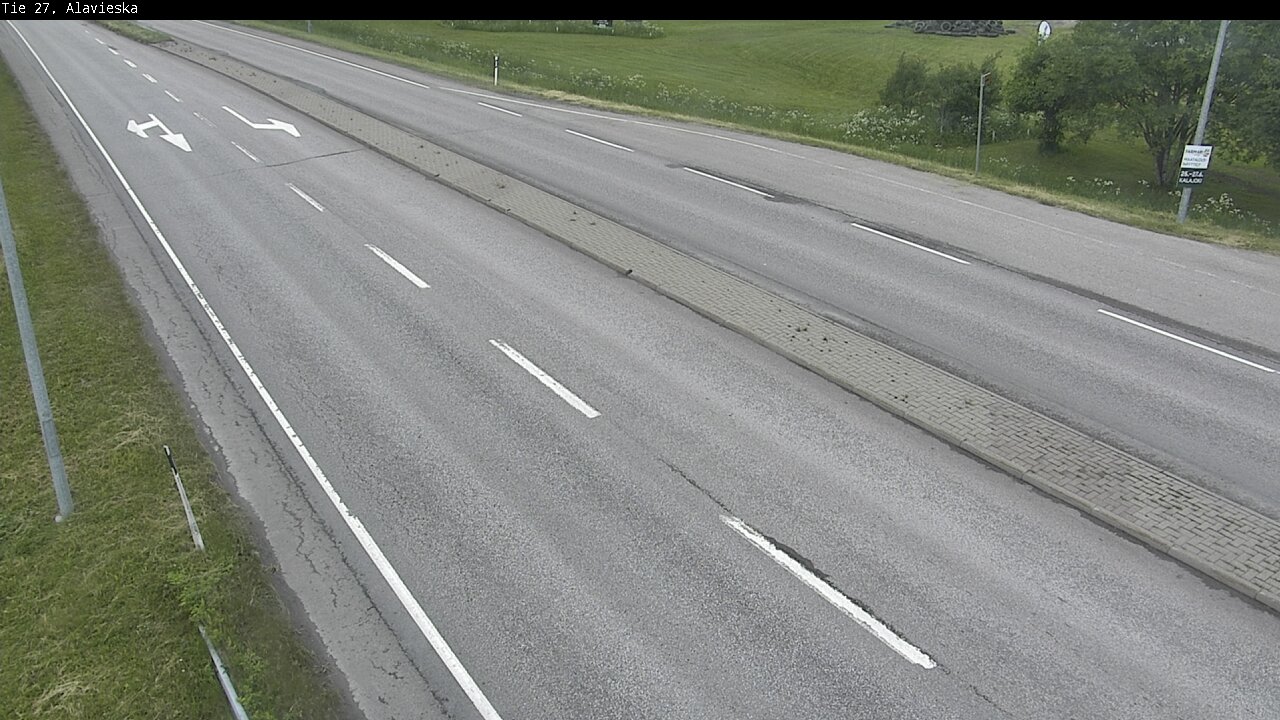Weather Camera Image Väg 27 Alavieska, Ylivieska, Pohjois-Pohjanmaa