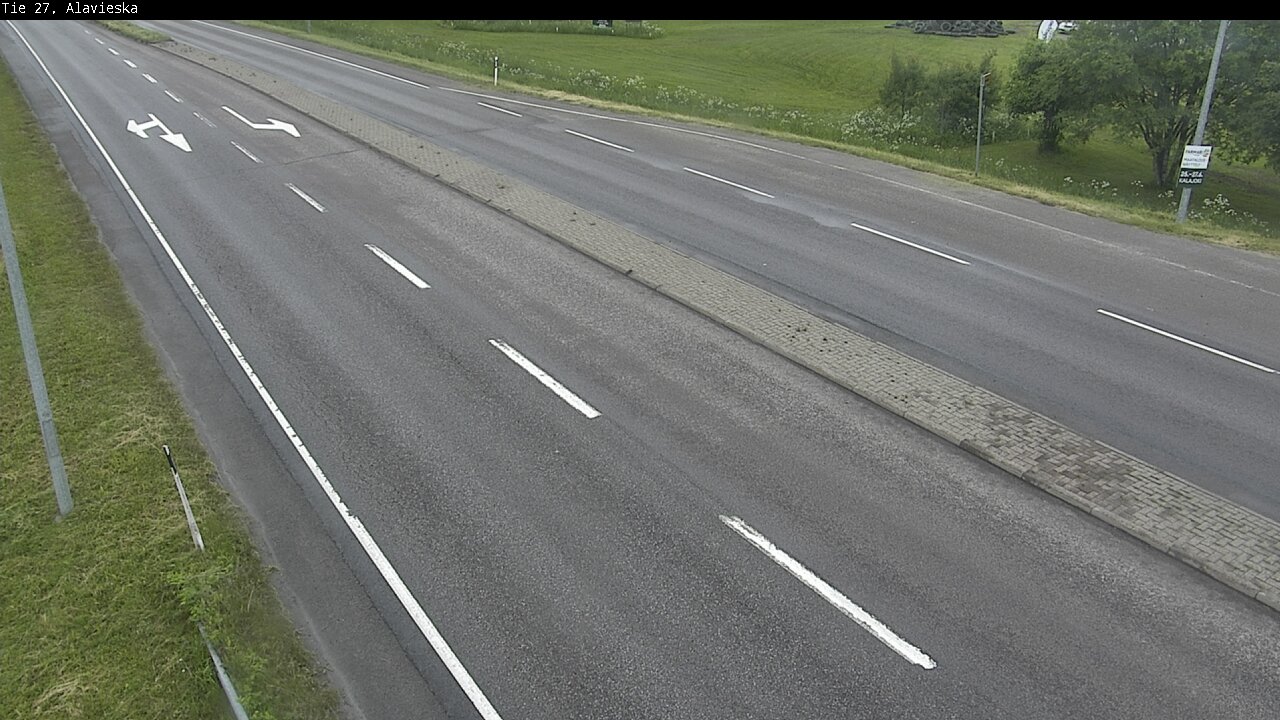 Weather Camera Image Väg 27 Alavieska, Ylivieska, Pohjois-Pohjanmaa