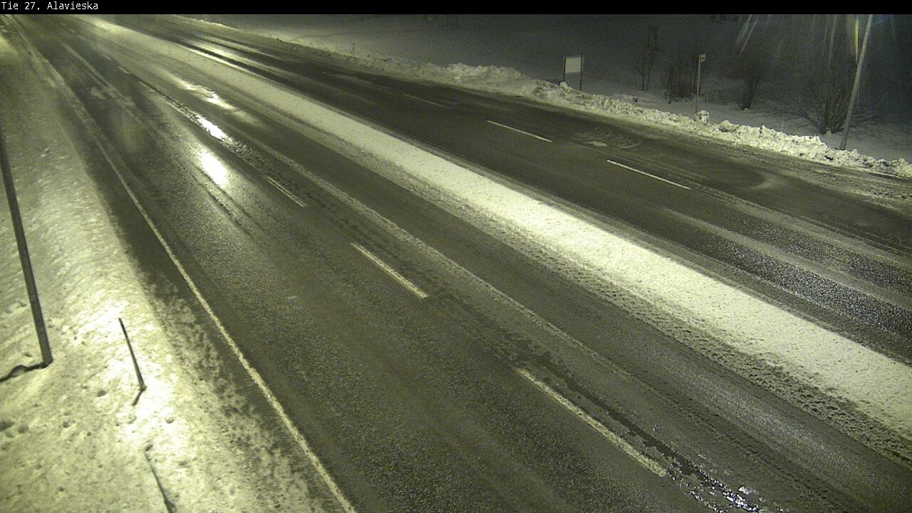 Weather Camera Image Väg 27 Alavieska, Ylivieska, Pohjois-Pohjanmaa
