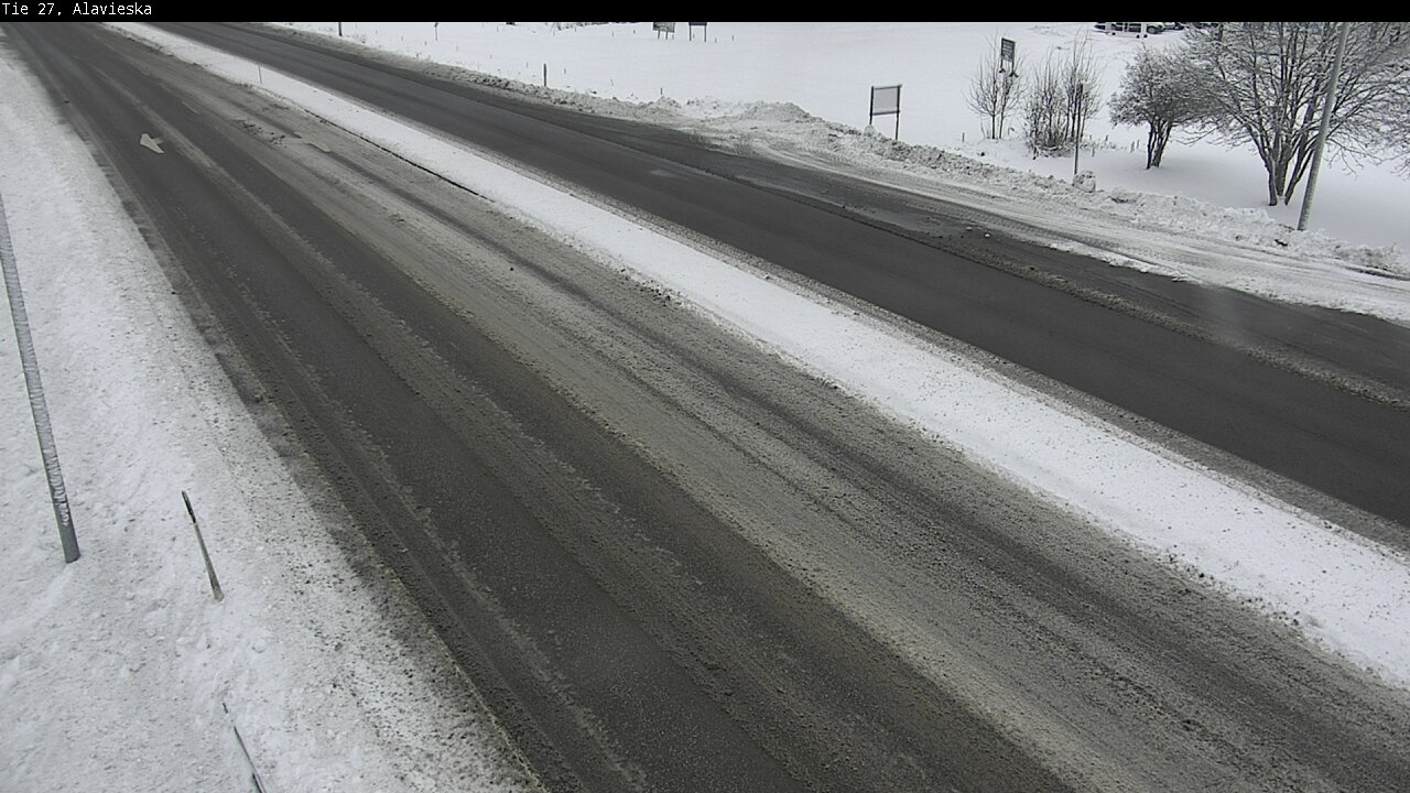 Weather Camera Image Väg 27 Alavieska, Ylivieska, Pohjois-Pohjanmaa