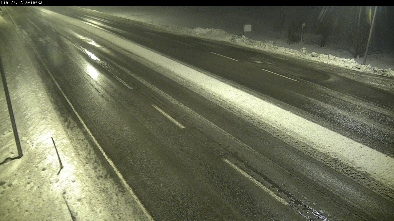Weather Camera Image Väg 27 Alavieska, Ylivieska, Pohjois-Pohjanmaa