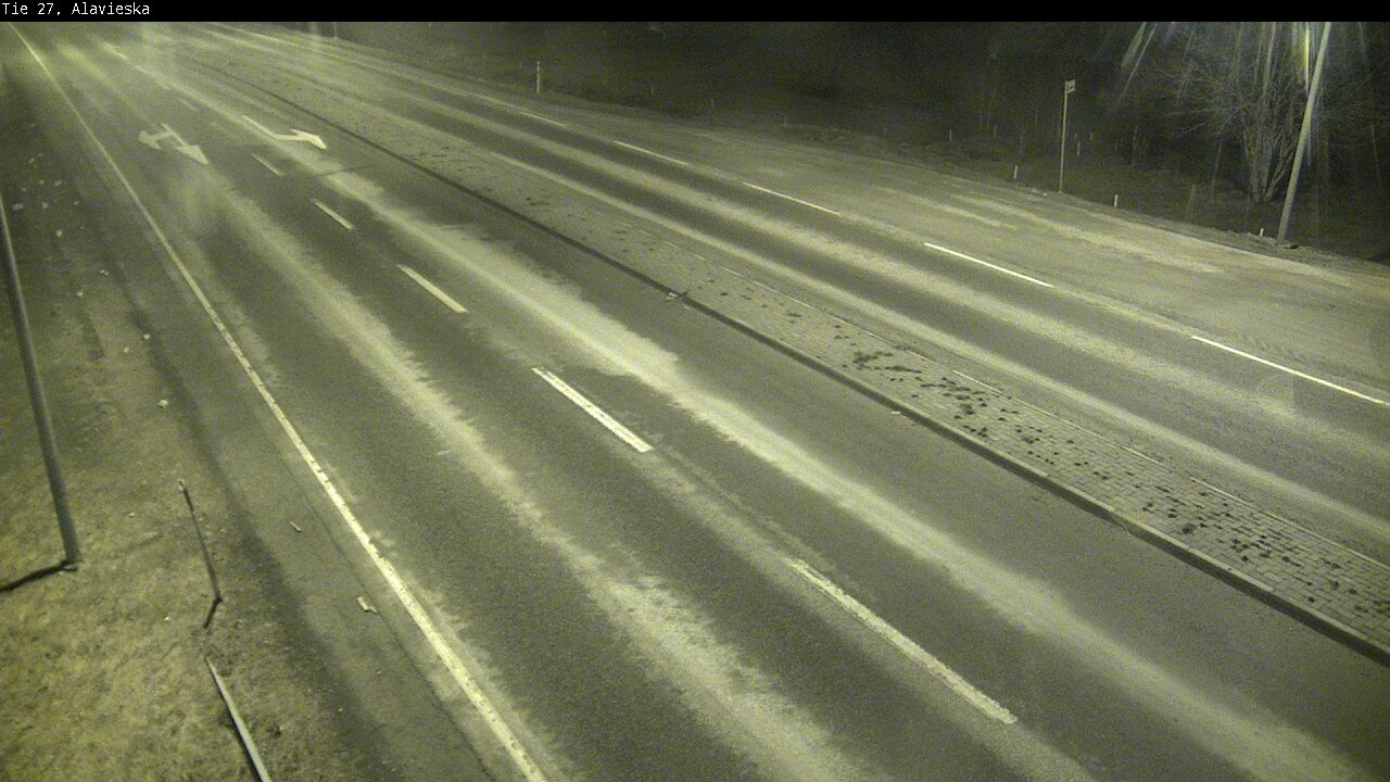 Weather Camera Image Väg 27 Alavieska, Ylivieska, Pohjois-Pohjanmaa