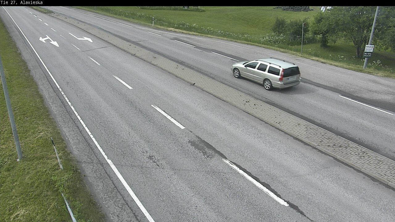 Weather Camera Image Väg 27 Alavieska, Ylivieska, Pohjois-Pohjanmaa