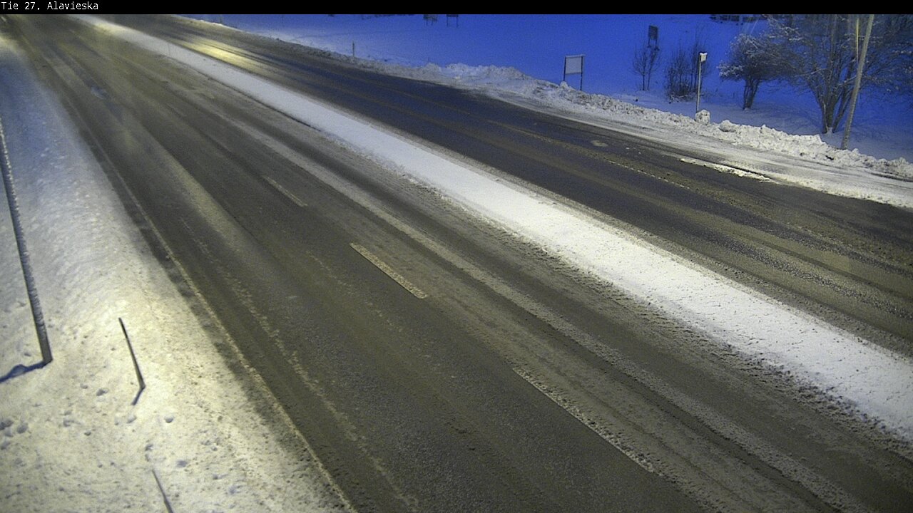 Weather Camera Image Väg 27 Alavieska, Ylivieska, Pohjois-Pohjanmaa
