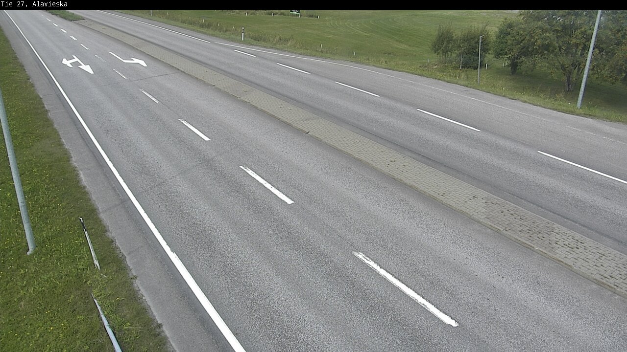 Weather Camera Image Väg 27 Alavieska, Ylivieska, Pohjois-Pohjanmaa