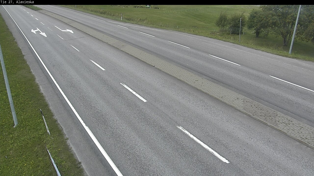 Weather Camera Image Väg 27 Alavieska, Ylivieska, Pohjois-Pohjanmaa