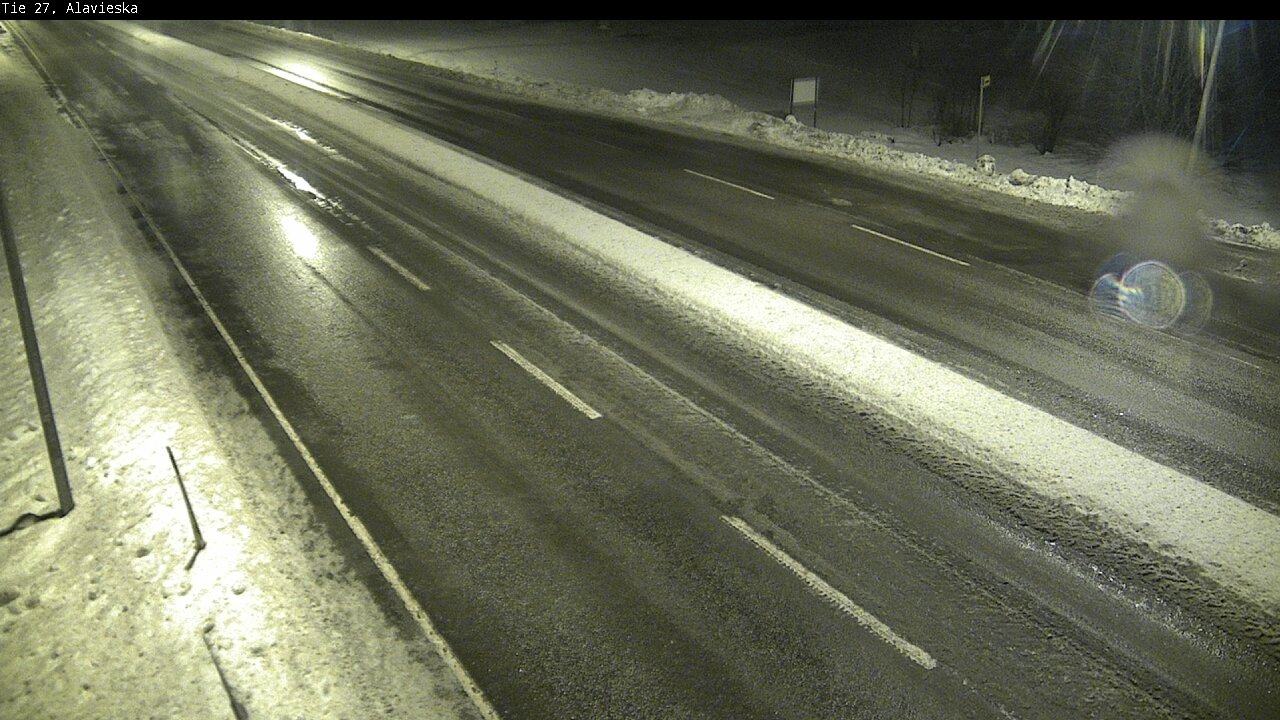 Weather Camera Image Väg 27 Alavieska, Ylivieska, Pohjois-Pohjanmaa