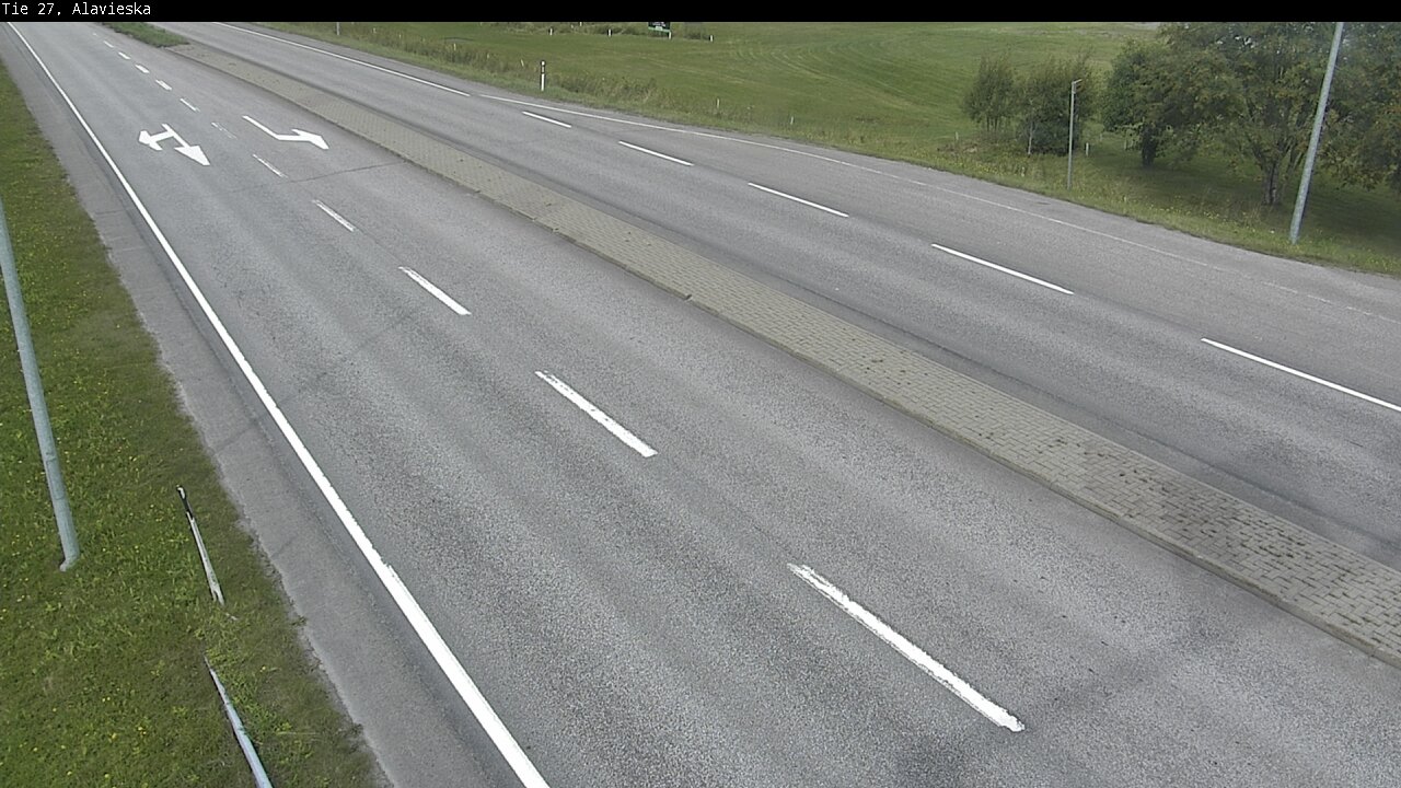 Weather Camera Image Väg 27 Alavieska, Ylivieska, Pohjois-Pohjanmaa