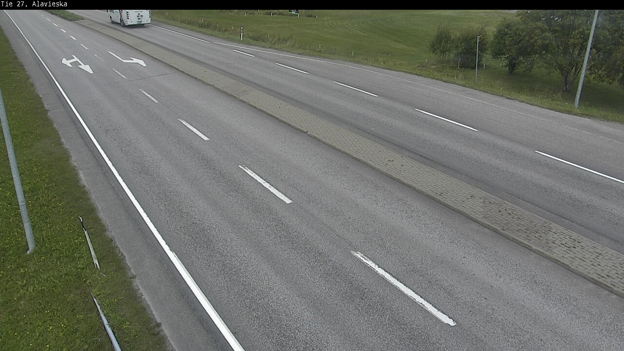 Weather Camera Image Väg 27 Alavieska, Ylivieska, Pohjois-Pohjanmaa