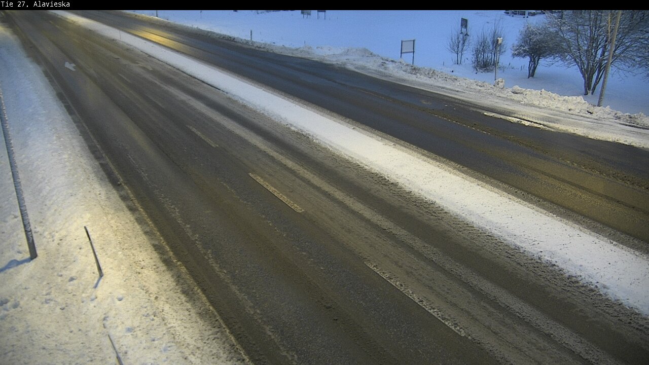 Weather Camera Image Väg 27 Alavieska, Ylivieska, Pohjois-Pohjanmaa