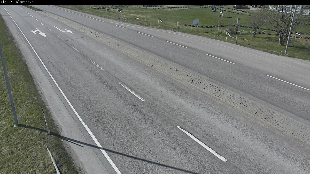Weather Camera Image Väg 27 Alavieska, Ylivieska, Pohjois-Pohjanmaa