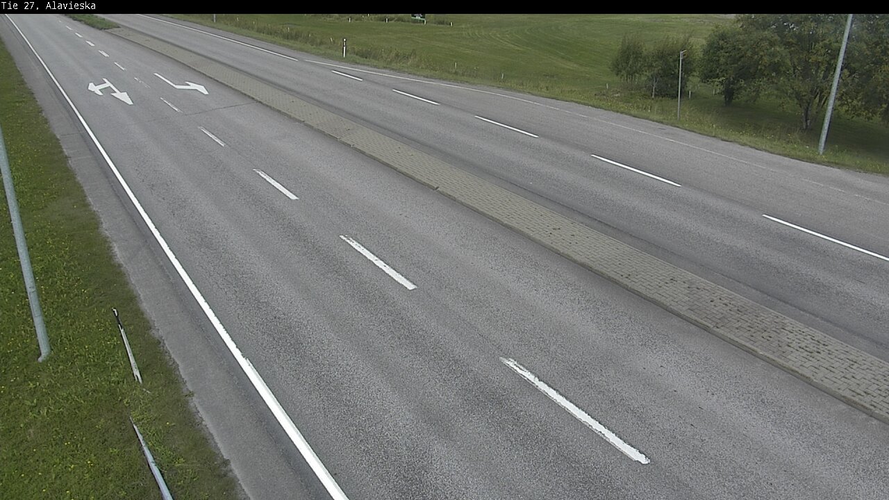 Weather Camera Image Väg 27 Alavieska, Ylivieska, Pohjois-Pohjanmaa