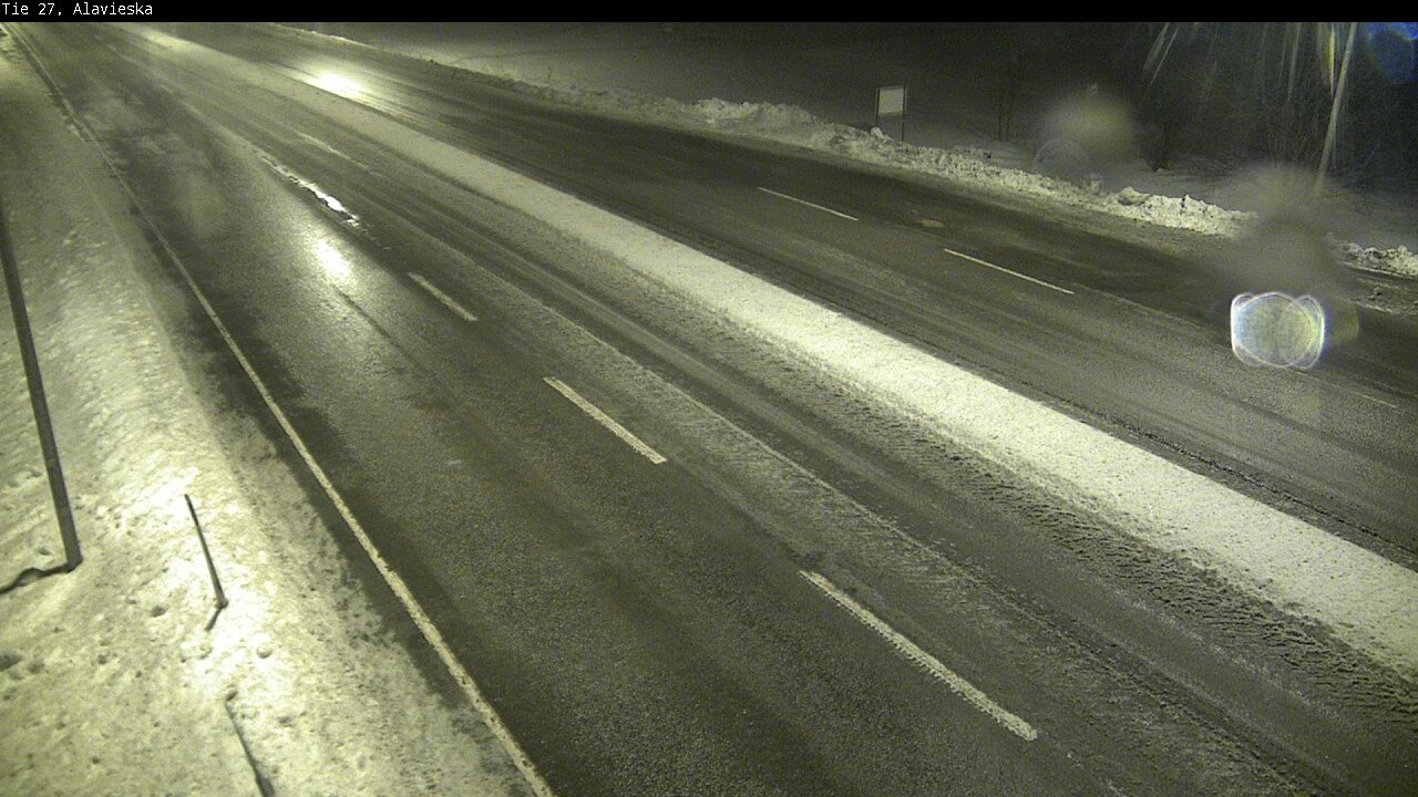 Weather Camera Image Väg 27 Alavieska, Ylivieska, Pohjois-Pohjanmaa