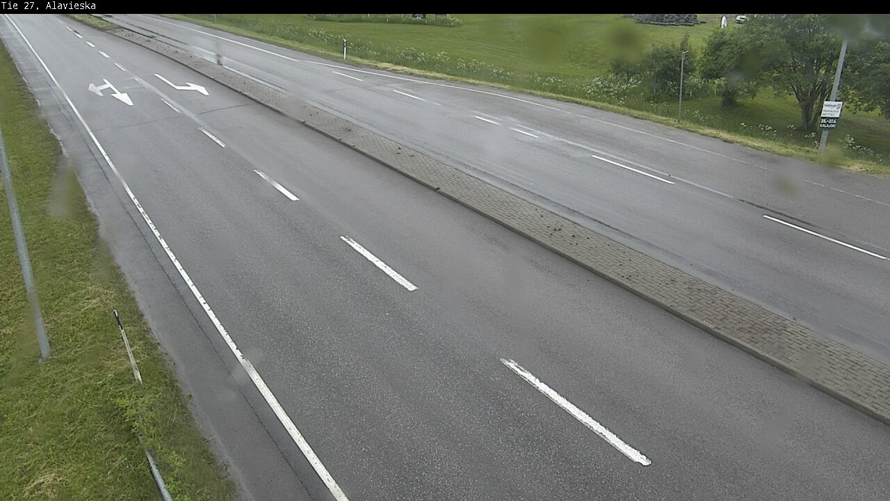 Weather Camera Image Väg 27 Alavieska, Ylivieska, Pohjois-Pohjanmaa