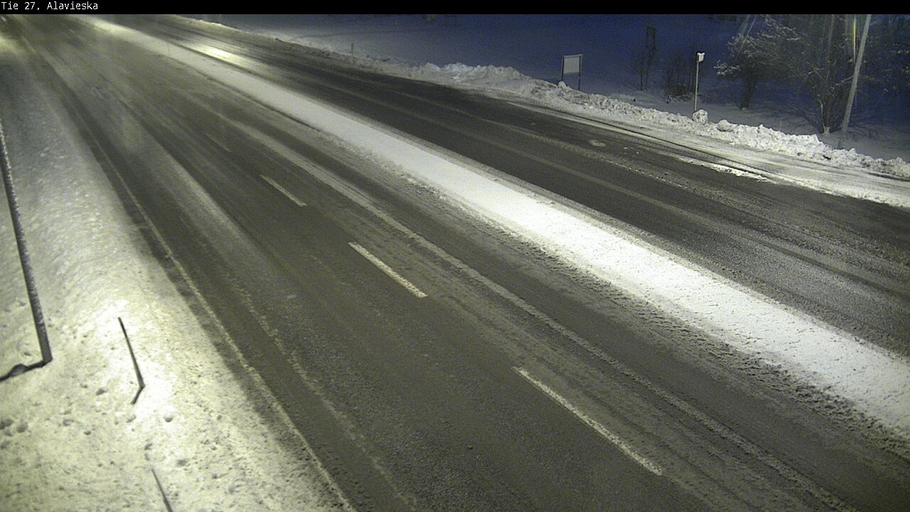 Weather Camera Image Väg 27 Alavieska, Ylivieska, Pohjois-Pohjanmaa