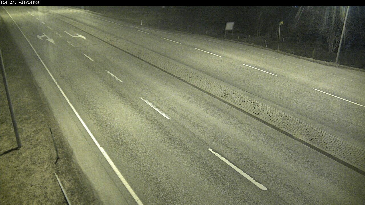 Weather Camera Image Väg 27 Alavieska, Ylivieska, Pohjois-Pohjanmaa