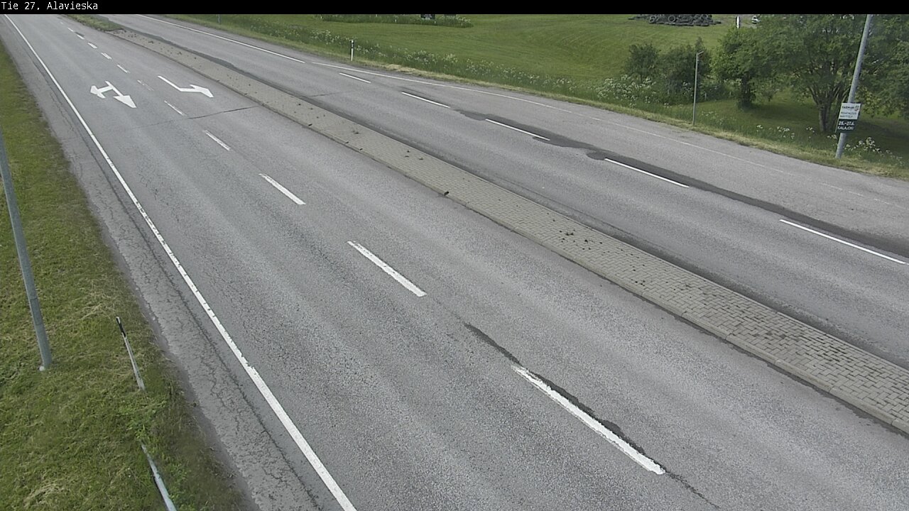 Weather Camera Image Väg 27 Alavieska, Ylivieska, Pohjois-Pohjanmaa
