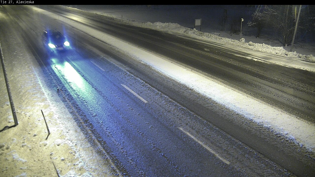 Weather Camera Image Väg 27 Alavieska, Ylivieska, Pohjois-Pohjanmaa