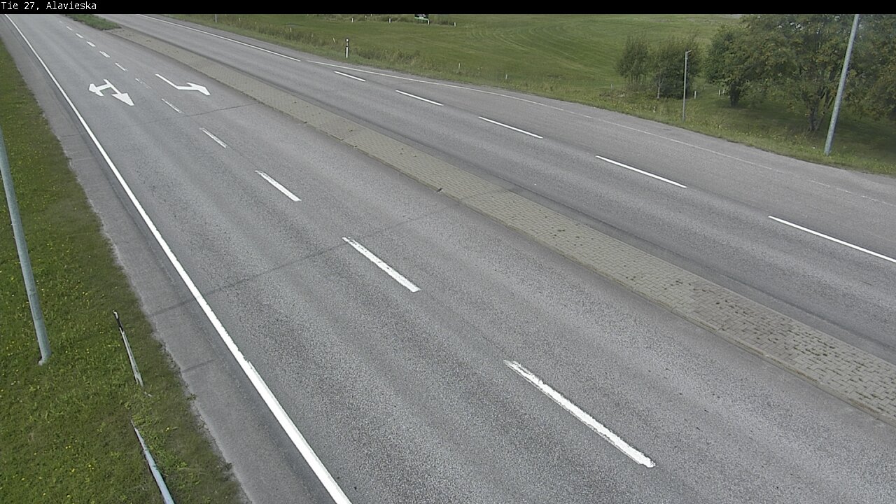 Weather Camera Image Väg 27 Alavieska, Ylivieska, Pohjois-Pohjanmaa