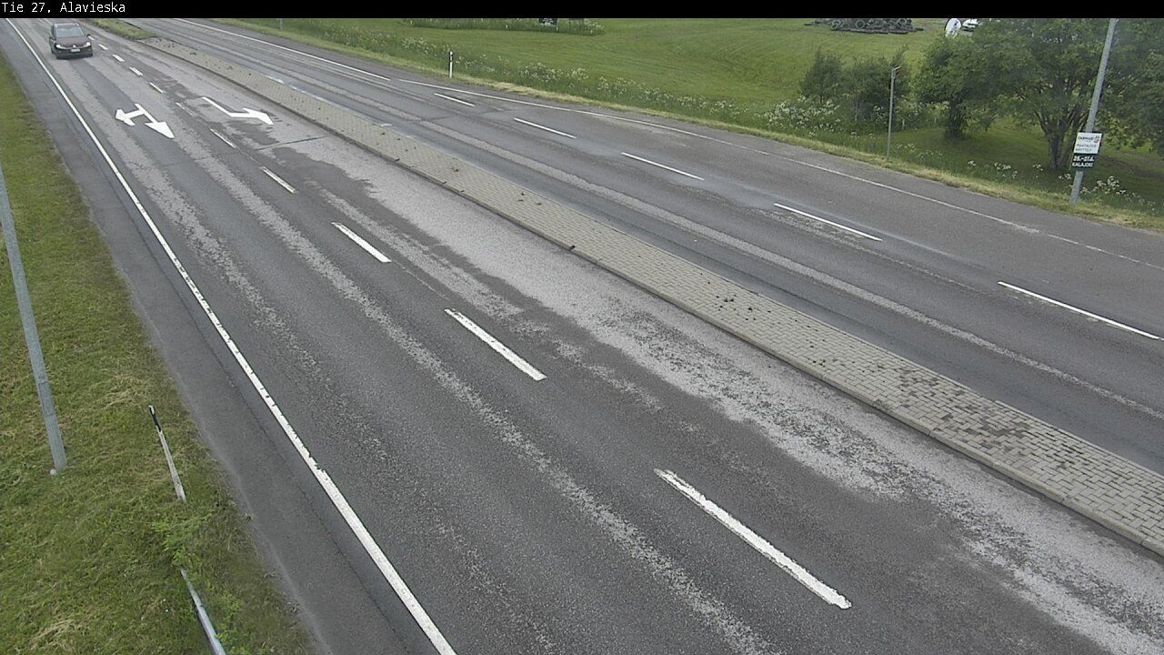 Weather Camera Image Väg 27 Alavieska, Ylivieska, Pohjois-Pohjanmaa