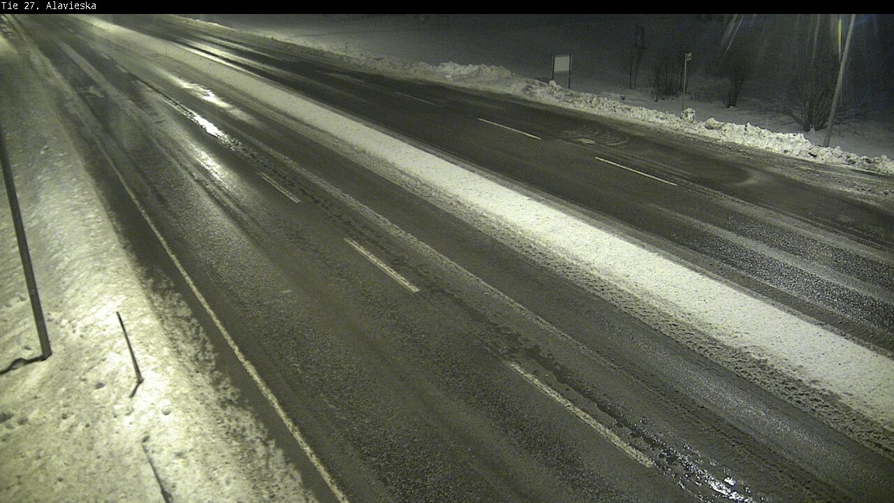 Weather Camera Image Väg 27 Alavieska, Ylivieska, Pohjois-Pohjanmaa