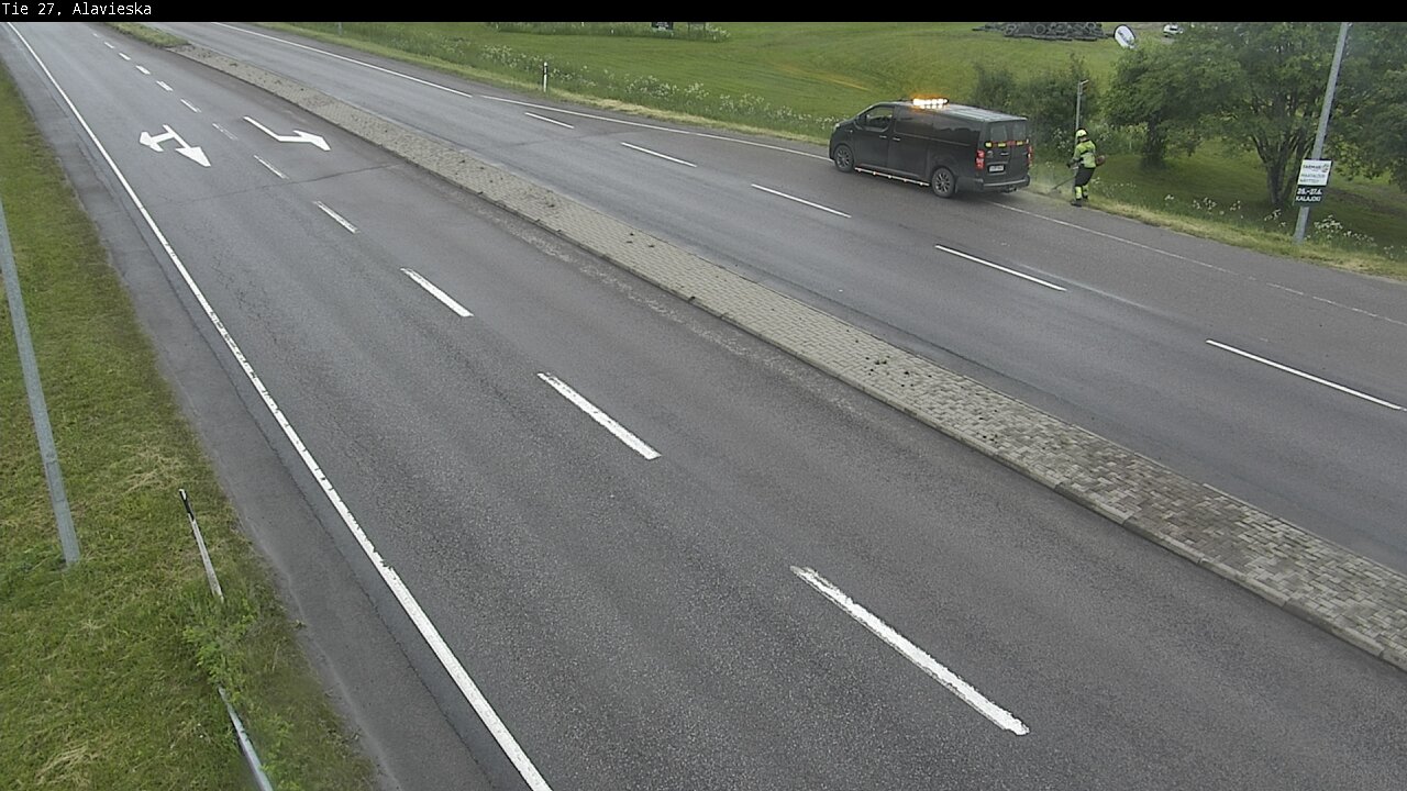 Weather Camera Image Väg 27 Alavieska, Ylivieska, Pohjois-Pohjanmaa