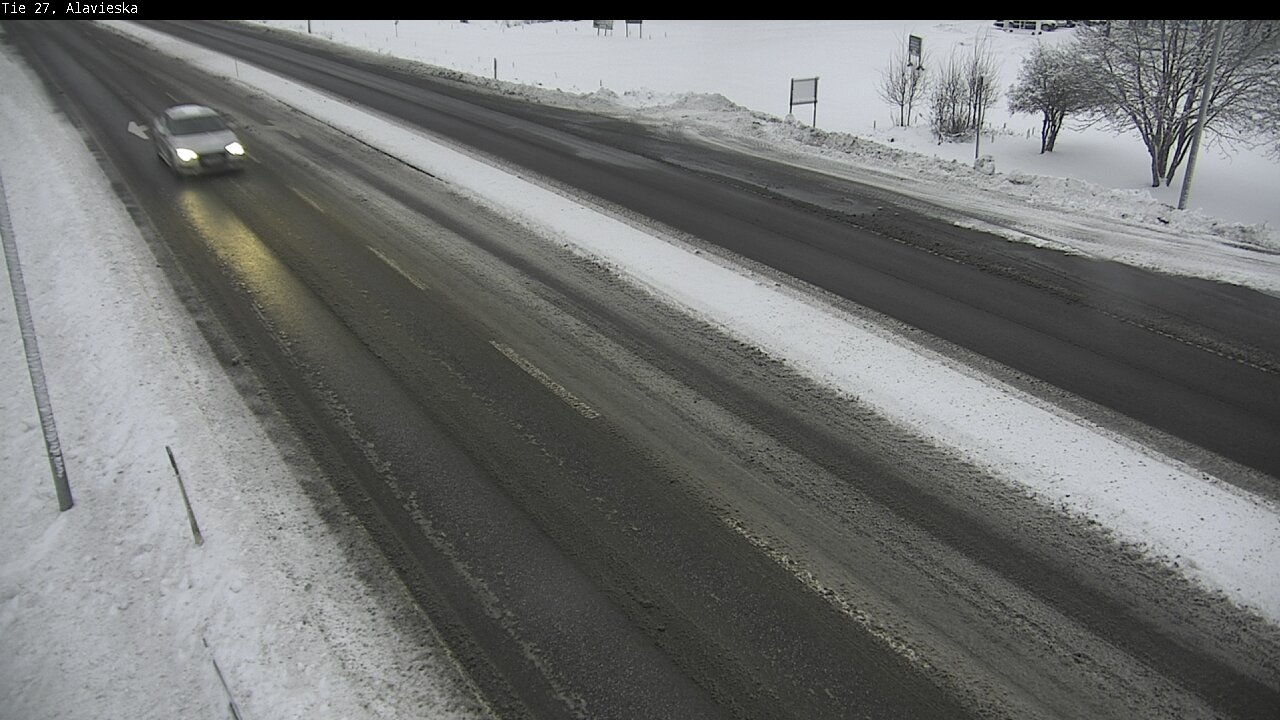 Weather Camera Image Väg 27 Alavieska, Ylivieska, Pohjois-Pohjanmaa