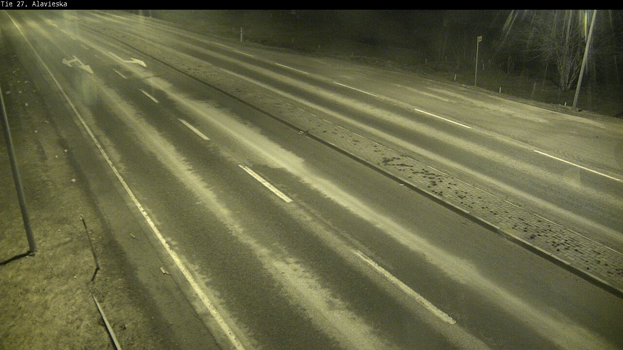 Weather Camera Image Väg 27 Alavieska, Ylivieska, Pohjois-Pohjanmaa