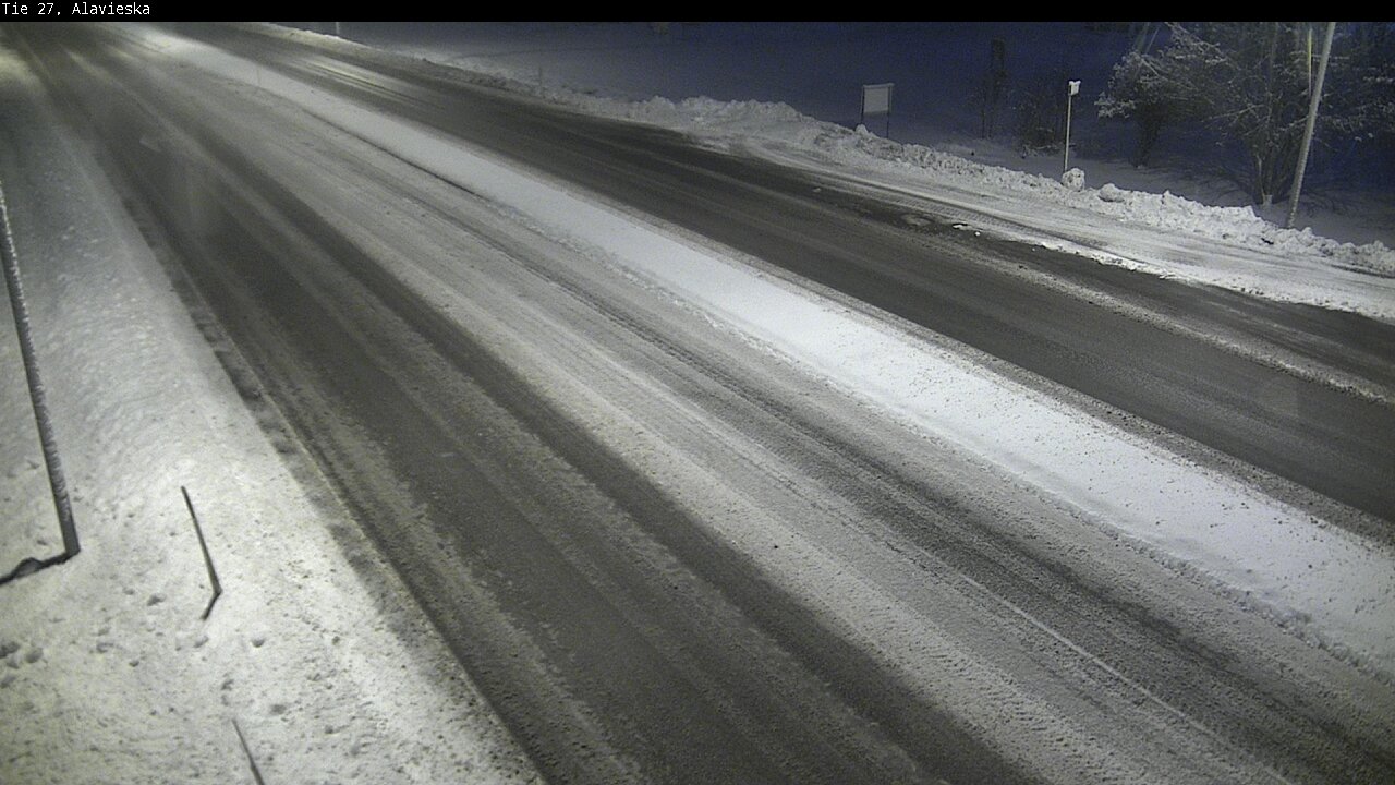 Weather Camera Image Väg 27 Alavieska, Ylivieska, Pohjois-Pohjanmaa