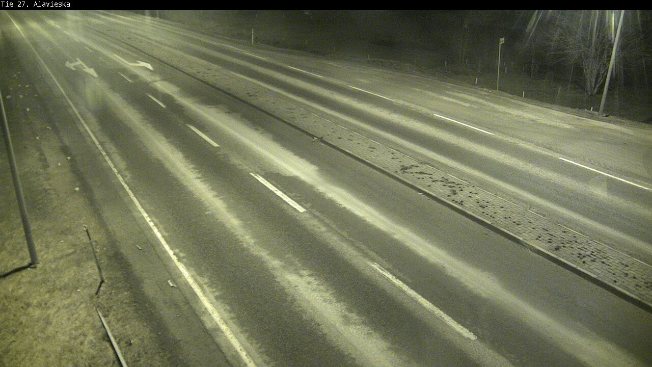Weather Camera Image Väg 27 Alavieska, Ylivieska, Pohjois-Pohjanmaa
