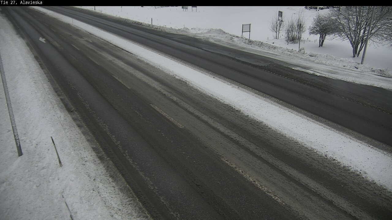 Weather Camera Image Väg 27 Alavieska, Ylivieska, Pohjois-Pohjanmaa