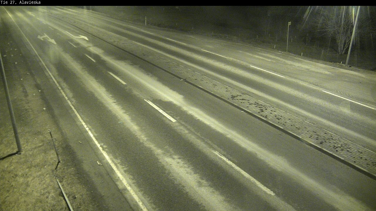 Weather Camera Image Väg 27 Alavieska, Ylivieska, Pohjois-Pohjanmaa