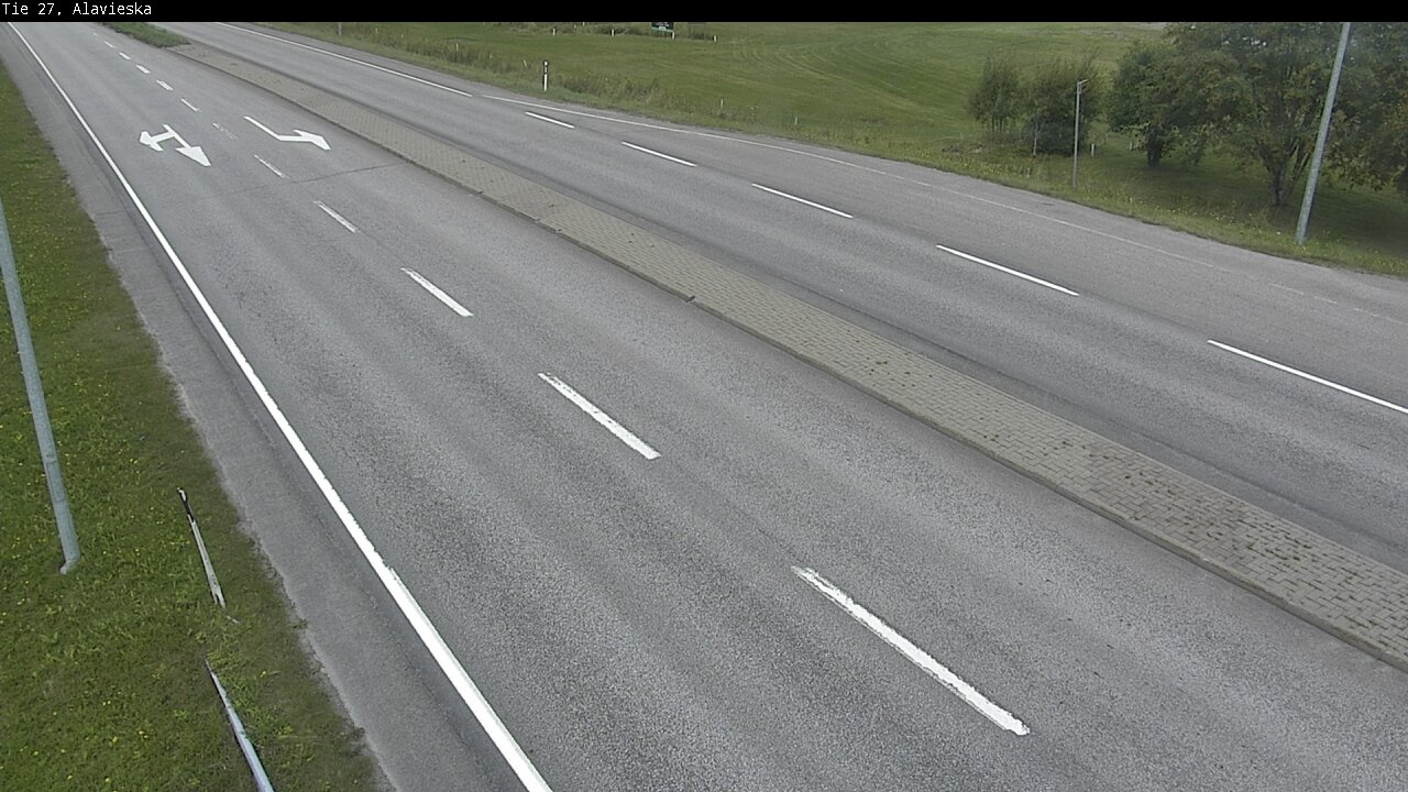 Weather Camera Image Väg 27 Alavieska, Ylivieska, Pohjois-Pohjanmaa