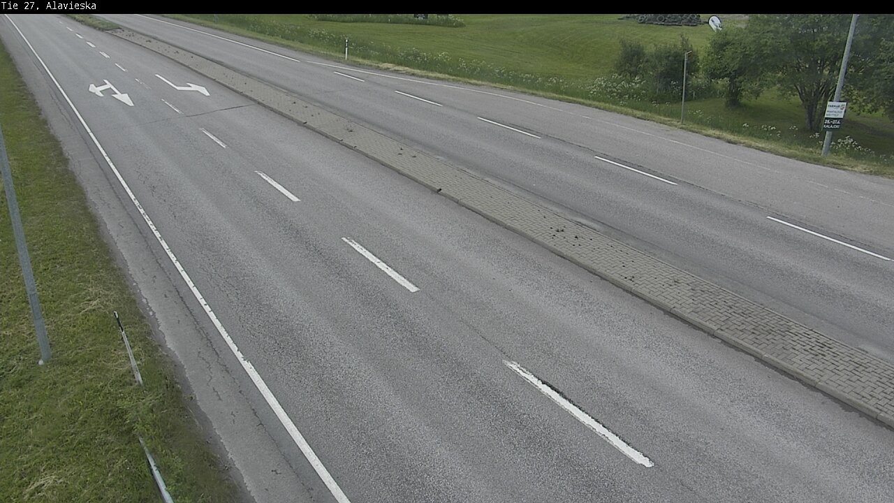 Weather Camera Image Väg 27 Alavieska, Ylivieska, Pohjois-Pohjanmaa
