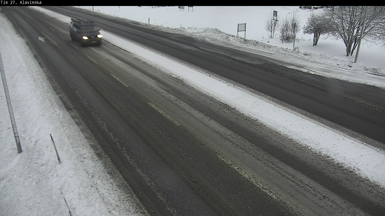 Weather Camera Image Väg 27 Alavieska, Ylivieska, Pohjois-Pohjanmaa