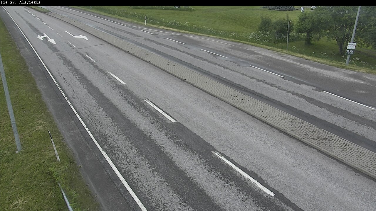 Weather Camera Image Väg 27 Alavieska, Ylivieska, Pohjois-Pohjanmaa