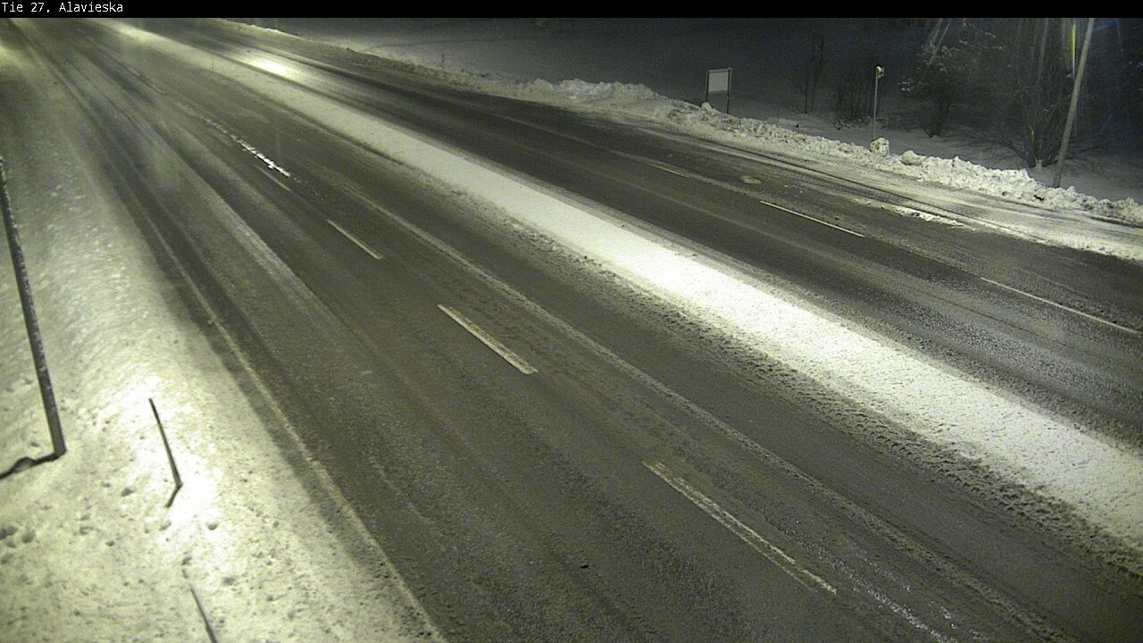 Weather Camera Image Väg 27 Alavieska, Ylivieska, Pohjois-Pohjanmaa