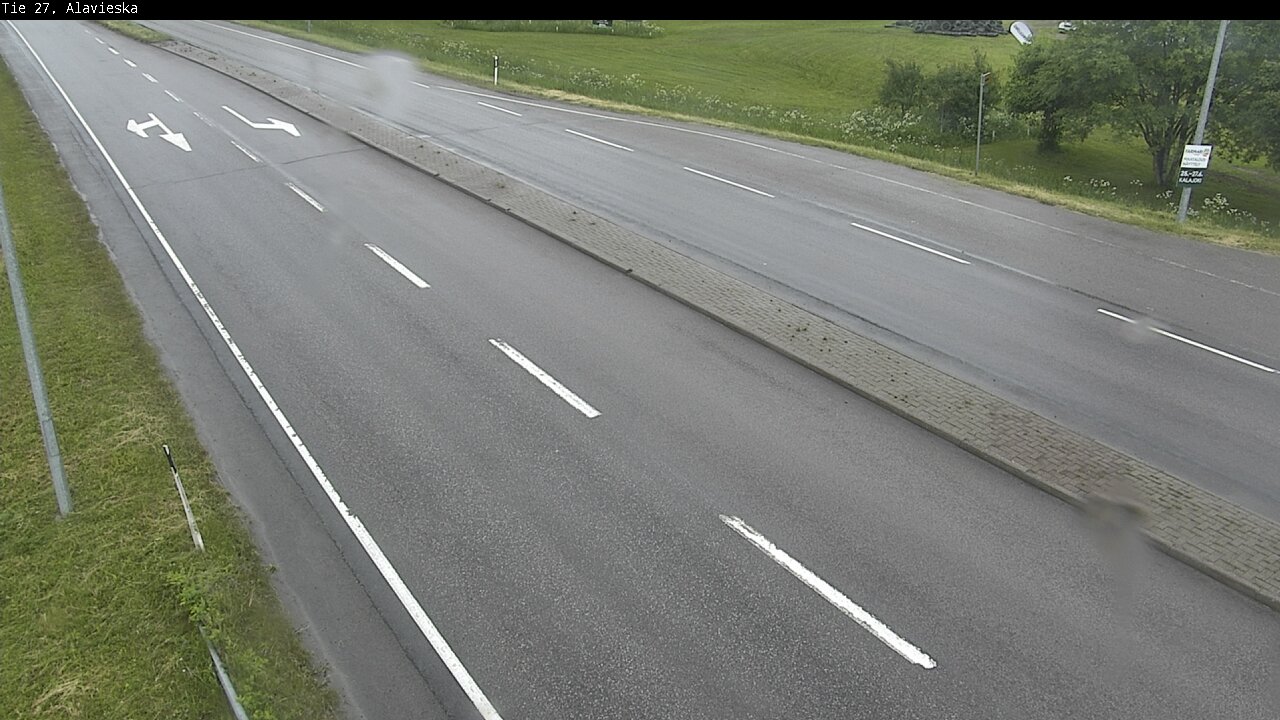 Weather Camera Image Väg 27 Alavieska, Ylivieska, Pohjois-Pohjanmaa