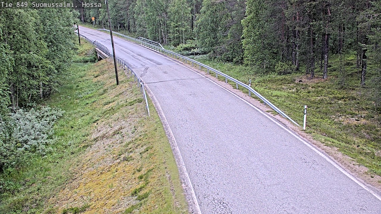 Kelikamerat Kuva Tie 843 Suomussalmi, Hossa, Suomussalmi, Kainuu