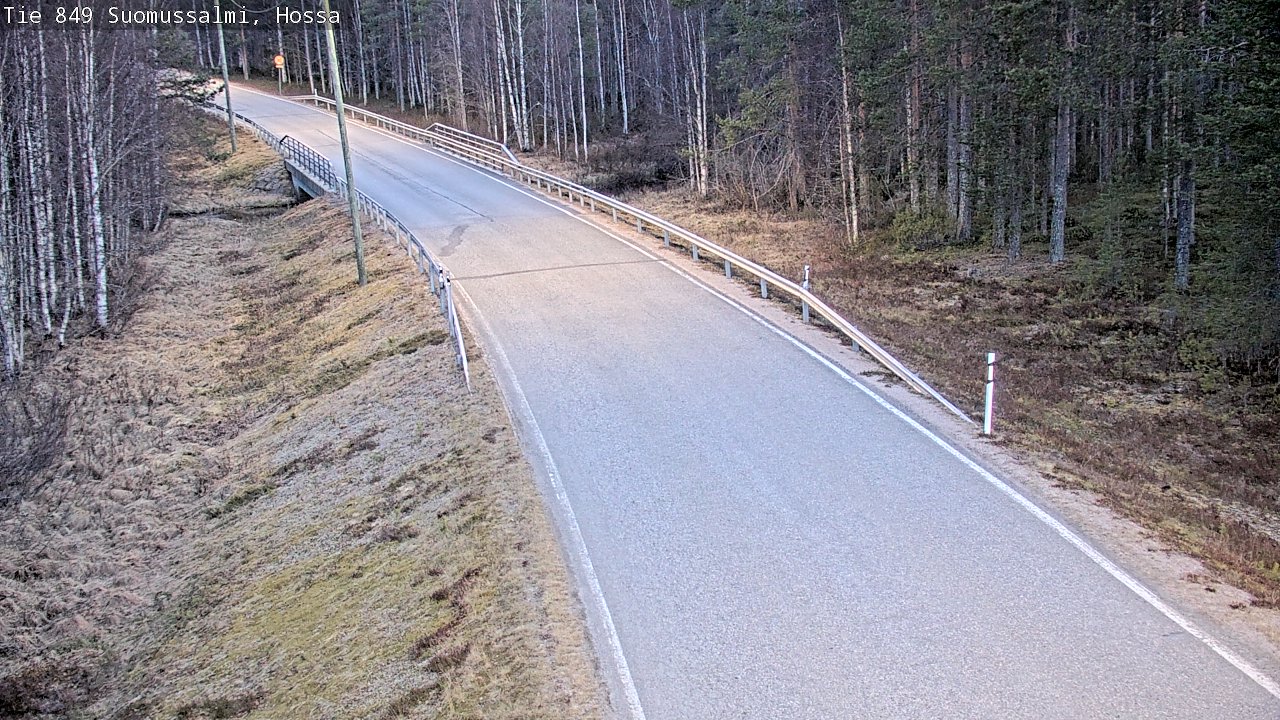 Kelikamerat Kuva Tie 843 Suomussalmi, Hossa, Suomussalmi, Kainuu