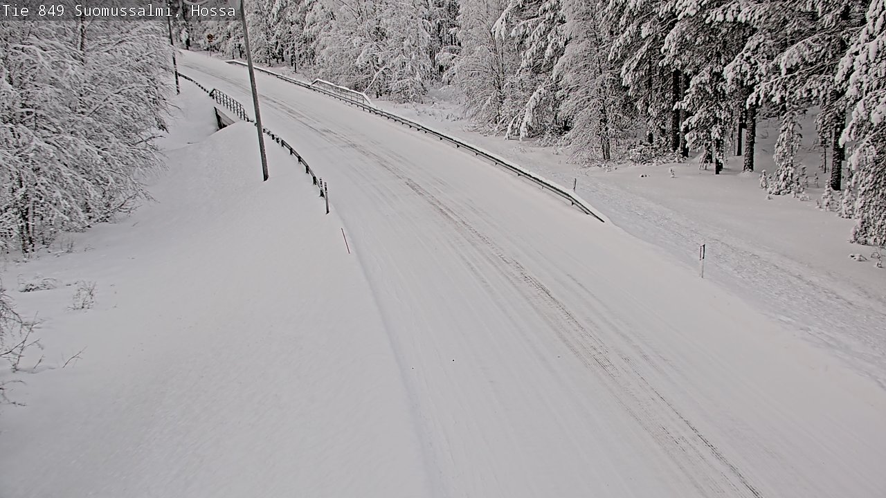 Kelikamerat Kuva Tie 843 Suomussalmi, Hossa, Suomussalmi, Kainuu