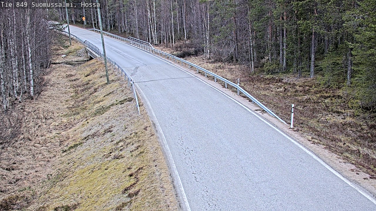 Kelikamerat Kuva Tie 843 Suomussalmi, Hossa, Suomussalmi, Kainuu