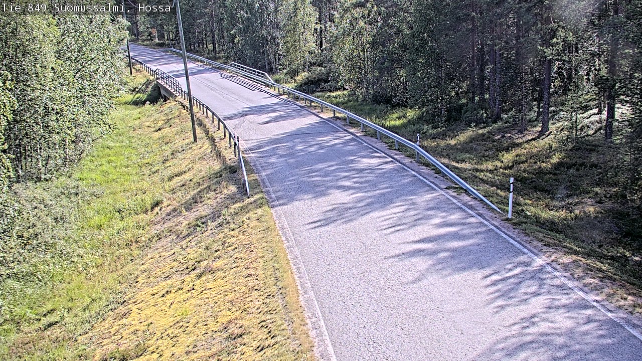 Kelikamerat Kuva Tie 843 Suomussalmi, Hossa, Suomussalmi, Kainuu