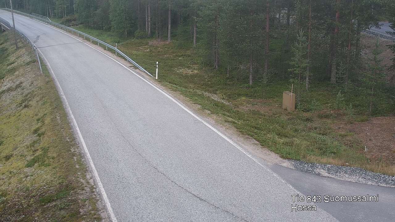 Kelikamerat Kuva Tie 843 Suomussalmi, Hossa, Suomussalmi, Kainuu