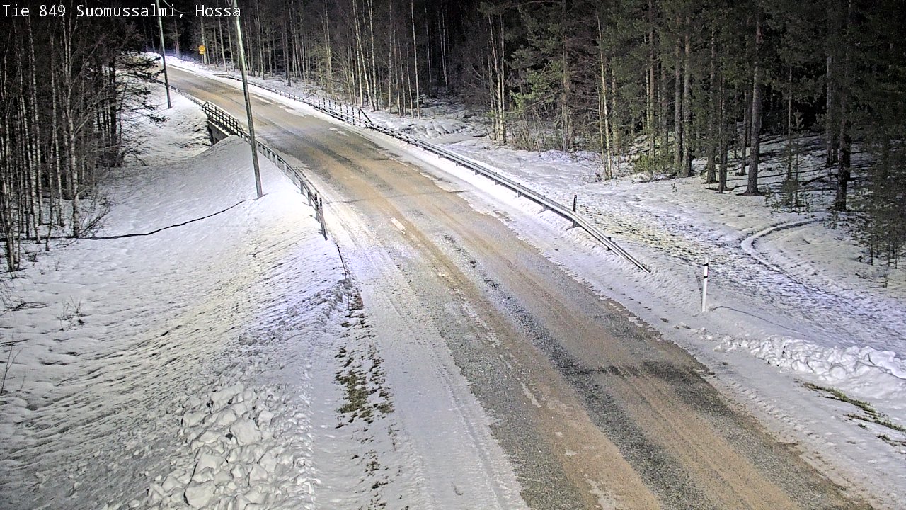 Kelikamerat Kuva Tie 843 Suomussalmi, Hossa, Suomussalmi, Kainuu