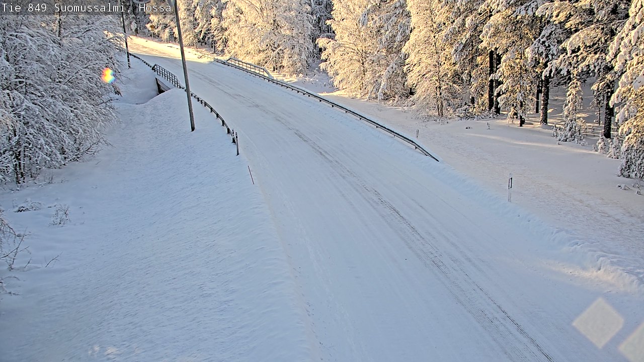 Kelikamerat Kuva Tie 843 Suomussalmi, Hossa, Suomussalmi, Kainuu