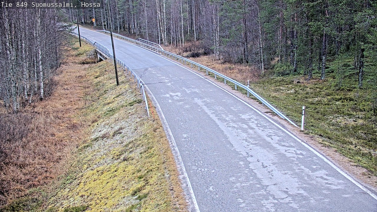 Kelikamerat Kuva Tie 843 Suomussalmi, Hossa, Suomussalmi, Kainuu